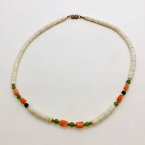 Vintage Heishi Bead Necklace
